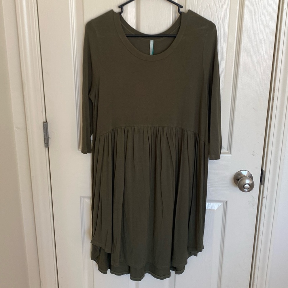3/4 length sleeve, dress